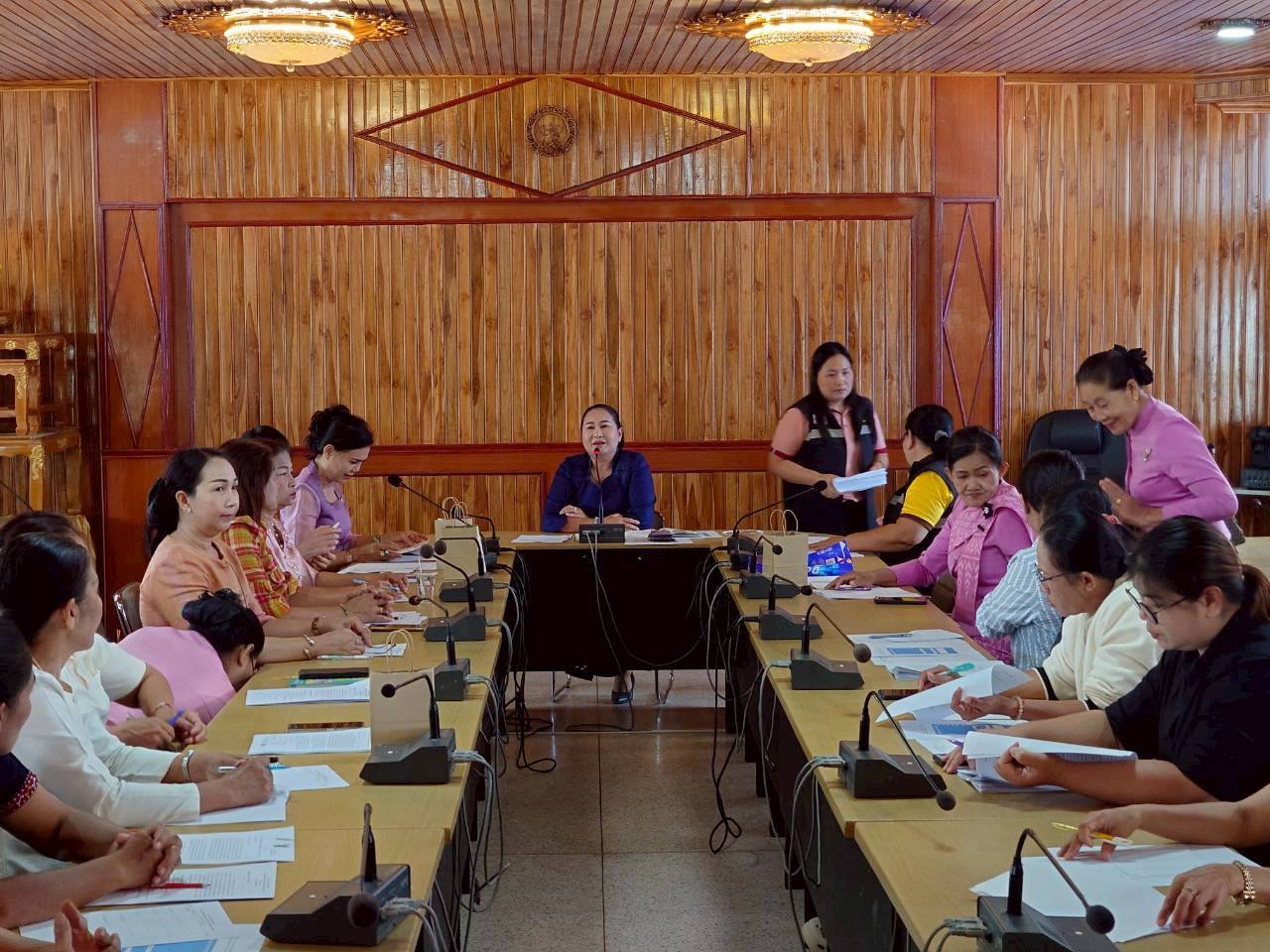 พช.พยัคฆภูมิพิสัย จังหวัดมหาสารคามประชุมเตรียมการจัดงานเนื่องในวันสตรีสากล ประจำปี 2569